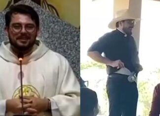 Padre de Alvorada viraliza ao leiloar cueca por R$ 3 mil durante festejo religioso