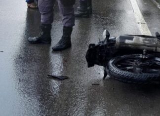 Venezuelano morre em acidente em frente ao Assaí Atacadista em Manaus