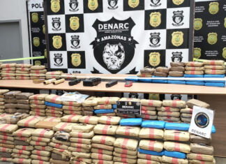 Investigação do Denarc localiza trezentos quilos de skunk e desmantela distribuição em Manaus
