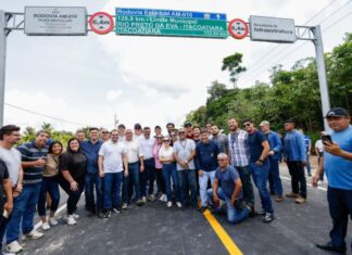 Governador Wilson Lima inaugura primeira etapa da nova AM-010 e destaca avanços sociais e econômicos para oito municípios