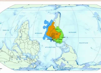 IBGE apresenta mapa-múndi “de cabeça para baixo” e coloca Belém no centro do planeta durante a COP30