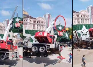 Após acidente, Governo do AM decide não instalar árvore de Natal no Largo de São Sebastião