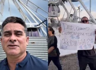Professores fazem panelaço contra David Almeida e o PL da Morte: “David, quanto custou essa tua rodinha?”