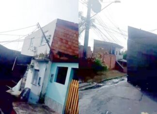 Temporal arranca telhado de casa e gera mais de trinta ocorrências em Manaus