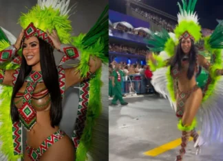 Ex-BBB Isabelle Nogueira anuncia saída do posto de musa da Grande Rio