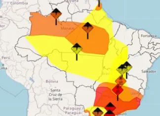 Tempestades e onda de calor extremo atingem 19 Estados e colocam Inmet em alerta máximo
