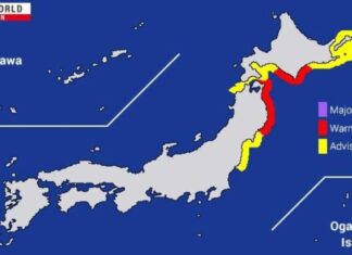 Terremoto de magnitude 7,6 atinge o Japão, e governo emite alerta máximo de tsunami