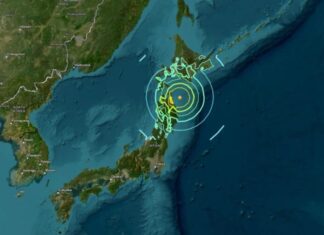 Japão suspende alerta de tsunami após novo terremoto de magnitude 6,9