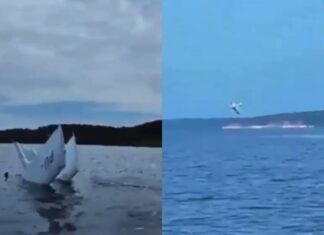 Avião de pequeno porte cai no Rio Negro e deixa dois feridos em Iranduba
