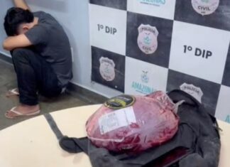 Homem é detido após furtar carnes em supermercados da Zona Sul de Manaus