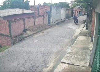Dupla em motocicleta realiza arrastão e assusta moradores no Zumbi em Manaus