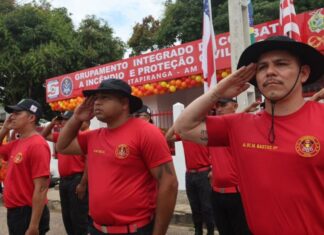 Em 2025, o Amazonas saiu de 11 para 22 municípios com bases permanentes do Corpo de Bombeiros