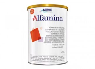 Anvisa suspende lotes da fórmula Alfamino após detectar excesso de nutrientes