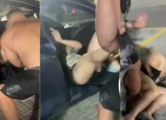 VÍDEO: Soldado da PM é preso após espancar a esposa, também policial, e agredir colegas de farda