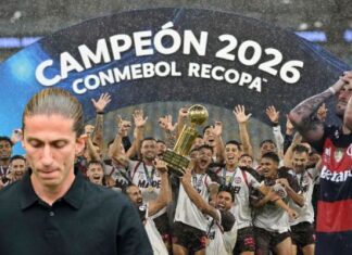 Com maracanã lotado, Flamengo leva de virada e Lanús conquista a Recopa