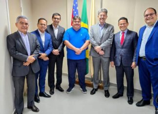 Presidente da CMM recebe visita institucional do Banco Bradesco para fortalecer diálogo com o Poder Público