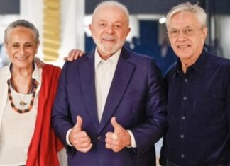 Lula celebra vitória de Caetano Veloso e Maria Bethânia no Grammy