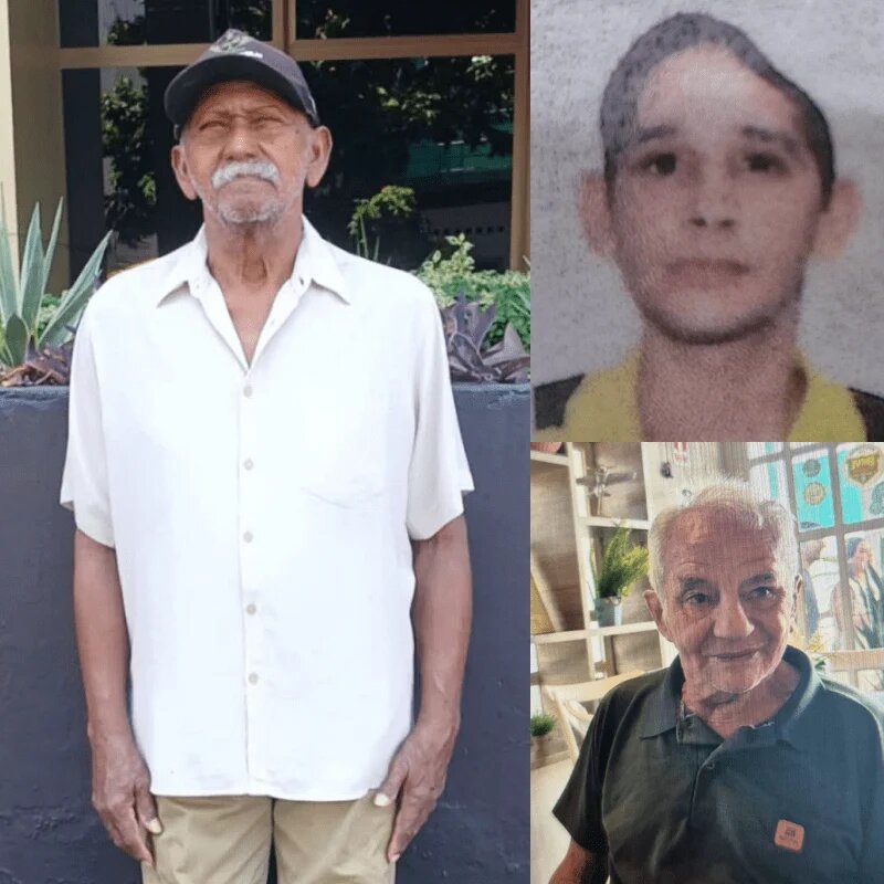 Polícia Civil do Amazonas divulga imagens de três homens desaparecidos em Manaus