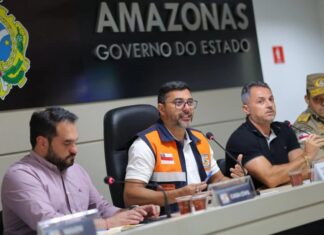 Governador Wilson Lima alinha ações estratégicas para enfrentamento à cheia de 2026 no Amazonas