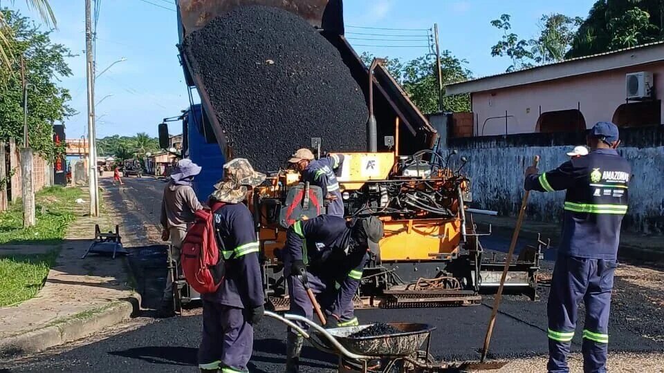 Anori recebe investimento de R$ 7 milhões para asfalto e sinalização viária em 17 ruas