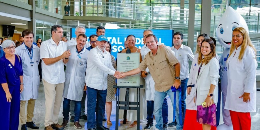 Lula inaugura pronto-socorro modernizado no Hospital Federal Cardoso Fontes, no Rio