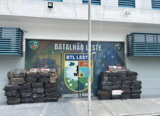 Polícia do Amazonas apreende 1,1 tonelada de drogas e prende três homens em ação integrada