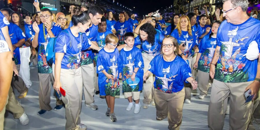 Carnaval do Rio 2026: Embaixadores da Alegria celebram diversidade e inclusão na Sapucaí