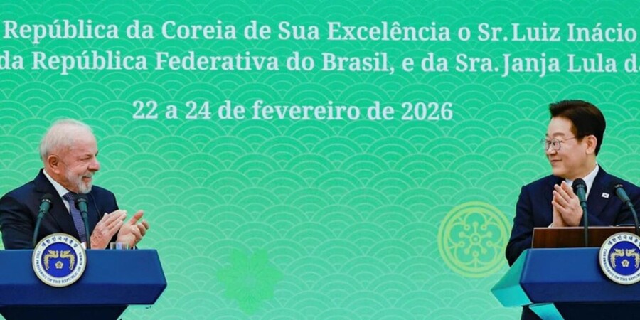 Lula anuncia acordos comerciais estratégicos com a Coreia do Sul em Seul