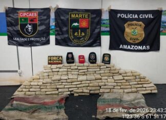 Polícia apreende 220 kg de skunk avaliados em R$ 4,5 milhões no interior do AM