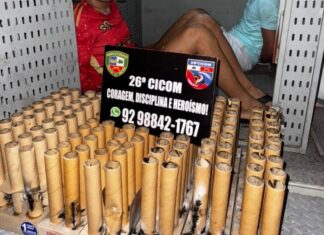 Integrantes do CV são presos após foguetório criminoso em Manaus e região metropolitana