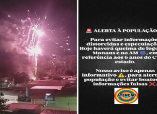 Comando Vermelho promove foguetório em Manaus para celebrar 6 anos de domínio em áreas da cidade; veja vídeo