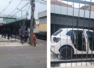 Policial militar à paisana é atingido por tiros durante confronto em Manaus