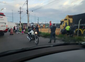 Motociclista morre após perder controle de moto na Avenida Autaz Mirim em Manus