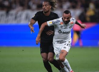 Santos e Corinthians empatam em clássico equilibrado na Vila Belmiro