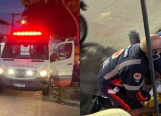 Colisão entre motocicletas deixa dois feridos no Nova Cidade em Manaus