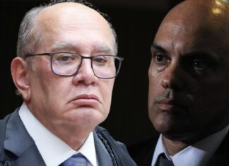 VÍDEO: Chorando, Gilmar Mendes diz; o Brasil ‘tem uma dívida’ com Alexandre de Moraes