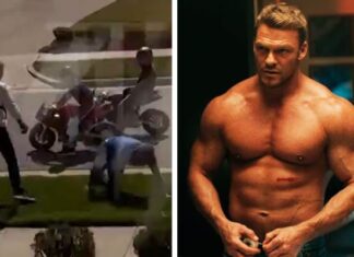 VÍDEO: Alan Ritchson ator da série Reacher é flagrado espancando vizinho