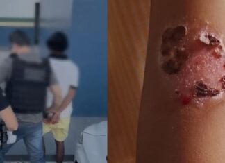 Pai é preso no bairro Cidade de Deus após torturar filhos de 3, 4 e 7 anos ao tentar “educá-los”