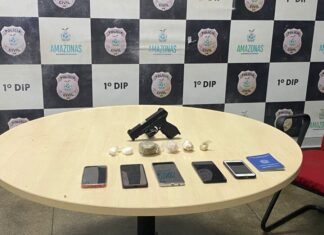 Três homens são presos em Manaus por assaltos com pistola falsa