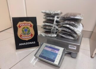 PF intercepta duas tentativas de tráfico de drogas em voos saindo de Manaus