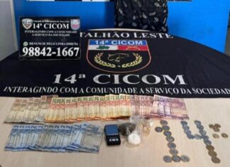 Traficante é preso em flagrante com drogas no Jorge Teixeira, na Zona Leste de Manaus