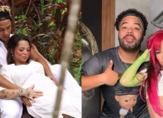 Influenciadora Kamylinha, adotada por Hytalo Santos, revela gravidez nas redes sociais