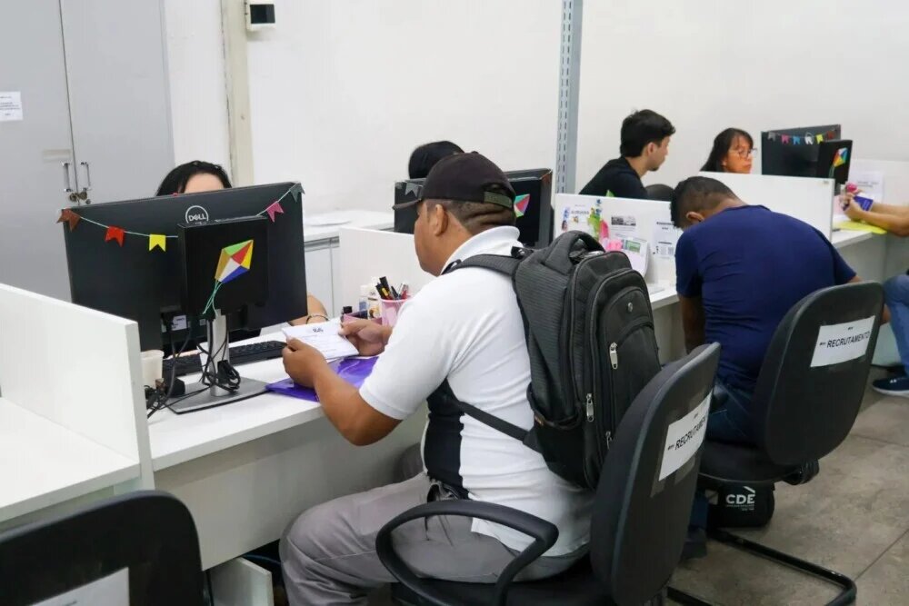 Sine Amazonas oferece 309 vagas de emprego em Manaus nesta segunda-feira (2)