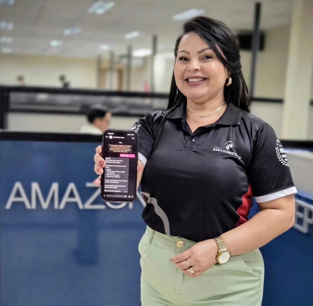 Amazonprev lança WhatsApp para facilitar recadastramento e prova de vida de aposentados e pensionistas