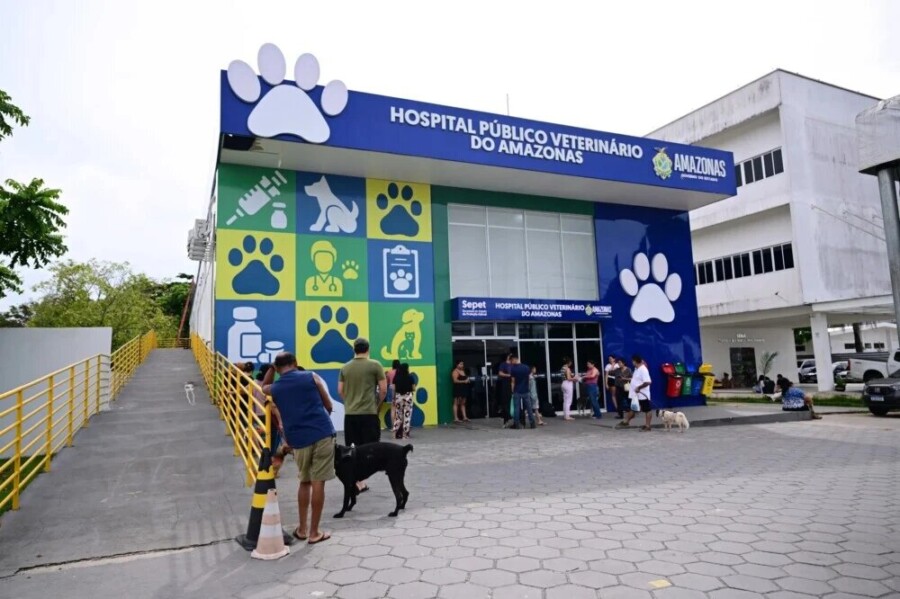 Hospital Público Veterinário do Amazonas supera 26 mil atendimentos em cinco meses