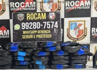 Polícia apreende 26 tabletes de pasta base de cocaína em ferry boat que seguia para Manaus pelo rio Solimões