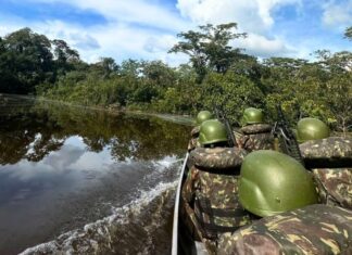 Exército apreende mais de 5 kg de ouro de garimpo ilegal na fronteira entre Brasil e Colômbia