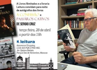Venha viver a magia da literatura! A Editora Livros Ilimitados convida você para uma noite de autógrafos com Sergio Cruz