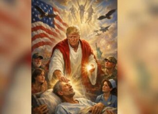 Trump chama papa de “fraco” e publica imagem gerada por IA em que aparece como Jesus