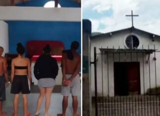 Criminosos invadem igreja e transformam templo em ponto de tráfico de drogas